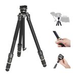 SmallRig AP-100 FreeRover Carbon Fiber Tripod, 59" Photography Tripod with One-Step Tightening System, Multi-Compatible Mount Plate, Professional Travel Tripod Max Load 17.6 lbs for Camera - 4353