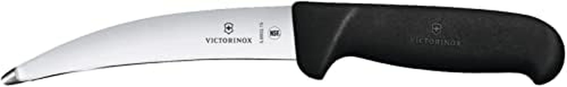 Victorinox Fibrox Gut and Tripe Knife, Black, 5.6903.15