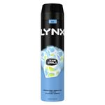 Lynx Ice Chill Aerosol Body Spray Men's Deodorant Spray with an iced mint & lemon scent for 48 hours of odour-busting, high definition fragrance 250 ml