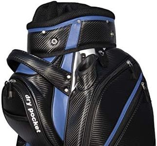 Motor Caddy Golf Cart Bag Bag Waterproof Material And Dry Pocket - Black/Blue
