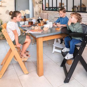 Bebeconfort Timba Wooden High Chair – Adjustable Baby Seat