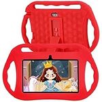 Kids Tablet, Veidoo Android 7" Display, 2GB RAM 32GB ROM, Toddler Tablet with Parental Controls, Bluetooth, WiFi, GMS, Learning Tablet for Kids (Red)