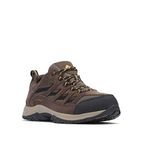 Columbia Men's Crestwood Waterproof, Mud/Squash, 7.5