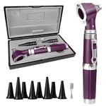 SCIAN Otoscope - Ear Infection Detector Otoscopes and Pocket Ear Scope - Otoscopes with Light Includes Hard Plastic Case - Suitable for Adults, Doctors - Available in Multiple Colors (Purple)