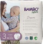 Bambo Nature Premium Eco-Friendly Baby Diapers, Size 3 (9-18 Lbs), (6 Packs Of 29) 174 count