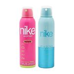 Nike Female Trendy & Up Or Down Fresh Scent Deodorant Spray Combo Set, 400 Ml, Pack Of 1