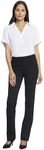 NYDJ Women's Ponte Trouser Pant, black, 12