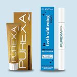 Purexa WhiteSmile Duo | Teeth Whitening Pen and Probiotic Toothpaste for Radiant Smiles Enhance Your Oral Care Routine!