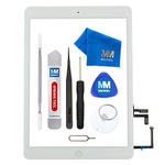 MMOBIEL Digitizer Compatible with iPad Air (White) 9.7 Inch 2013 Touchscreen Front Display Replacement Including Tools