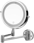 Wall Mounted Makeup Mirror with LED