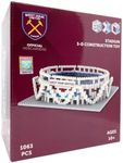 FOCO Officially Licenced West Ham United FC Mini BRXLZ Stadium Toy Model