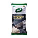 Turtle Wax Interior 1 Multi-Purpose Wipes for Car Interior Multi-Purpose Car Interior Wipes Can Be Used On Fabrics, Carpets, Vinyl, Rubbers & Plastics - Tackles Dirt, Dust, Grime, Stains & Spills, 24