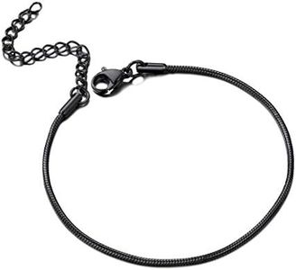 Dainty Bracelets for Women, Rose Gold Adjustable Chain Bracelets for Women Jewelry