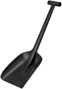 Fiskars Pala da neve, Lunghezza: 63 cm, Plastica rinforzata con fibra di vetro, Nero, Solid, 1019353