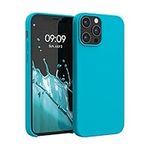 kwmobile Case Compatible with Apple iPhone 12 Pro Max Case - TPU Silicone Phone Cover with Soft Finish - Cool Glacier