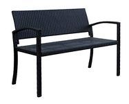 Patioflare Jackie Wicker Patio Bench