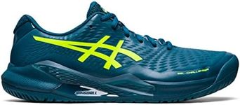ASICS Men's Gel-Challenger 14 Shoes, 12, RESTFUL Teal/Safety Yellow