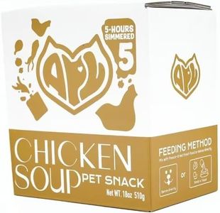 APL Freestyle Bone Chicken Broth Food Topper for Cats and Dogs, Premium Pet Broth with Collagen and Chondroitin Sulfate, Supports Skin and Coat Health, 3 Fl Oz (Pack of 6)