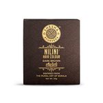 Shesha Ayurveda Nilini Ayurvedic Hair Colour - Dark Brown-No Ammonia,No Peroxide, No Perborate,No Bleach, 40g