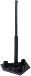 Champion Sports 5-Position Batting Tee - Mounted Adjustable Telescopic Batting Tee With 5 Hitting Zones