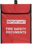 Firechief HSDA4 Soft Pack Document Holder, A4, Red