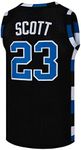 Mens Basketball Jerseys #23 Nathan Scott Movie Sports Jersey Shirts (Black，X-Large)