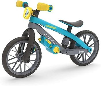 Chillafish BMXie Moto Multi-Play Balance Trainer with Real VROOM VROOM Sounds and Detachable Play Motor, Included Child-Safe Screwdriver and Screws, Adjustable seat, for Age 2-5 Years, Blue