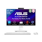 ASUS AiO V470,13th Gen Intel Core i3-1315U, 27" FHD,100Hz,All-in-One PC(8GB RAM/512GB SSD/Windows 11/Office 24/Retractable Camera/Wireless Keyboard & Mouse/M365 Basic (1Year)*) V470VAB-KWPE001WS