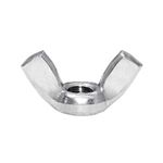 Hooshing 100Pcs 1/4"-20 Wing Nut Stainless Steel 304 Fasteners Parts Butterfly Nut