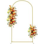 PartyzzTrader Metal Italian Stand-6ft for Decoration Backdrop/U-Shape Backdrop Stand for Baby Shower, Anniversary, Birthday Decorations(Metal Stand)