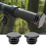 ZZLBZN Handlebar End Caps Bar End Plugs Bike Handlebar Ends Locking Grip for Mountain Bike Bicycle Camera Grip 27mm Black 2Pcs