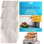 20 Pack Toaster bags 3 Sizes Toaste