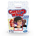 Hasbro Guess Who? Card Game for Kids Ages 5 and Up, 2 Player Guessing Game