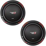 12" Dual 4 Ohm Subwoofers DVC 1400W Max HED Series Cerwin Vega CER-H7124D Pair