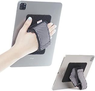 TFY Padded Hand Strap Fastening Tape Adhesive Patch - DIY Detachable Holder for Smartphones, Tablets Compatible with iPad Pro 12.9 in/Mini 6 / Air 5 / Galaxy Tab/Kindle Fire and More (Bird Pattern)