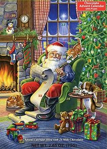 Sant'a Naughty or Nice Chocolate Advent Calendar by Vermont Christmas Company - A Sweet and Tasty Christmas Countdown