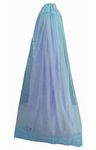 KEETATO Baby Mosquito Net Blue Color for Baby Jhula/Cradle 0 to 24 (GA1012B)