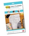 Post-it Daily Planner Dry Whiteboard Film - 7 x 11 Inches, 1 Pack (Multicolour)