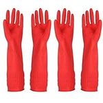 Rubber Cleaning Gloves Kitchen Dish
