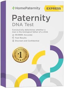 HomePaternity Express DNA Paternity Testing for Child and Father, Next-Day Results, Over 99.999% Confidence, All Fees Included, Includes Overnight Return Shipping to Lab