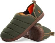 LongBay Men's Memory Foam Slippers 