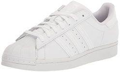 Adidas mens adidas Originals Men's Superstar Fashion Sneakers, Footwear White/Footwear White/Footwear White, 9 US