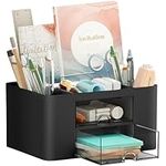 Marbrasse Pen Organizer with 2 Draw