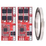 Youmile 2PCS 4S 30A 14.4V 14.8V 16.8V Lithium Battery Protection Board 18650 Charger Module Protection Board for Li-ion Lithium Battery with Nickel Strip