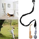 Spring Pole Dog Rope Toys Outdoor D