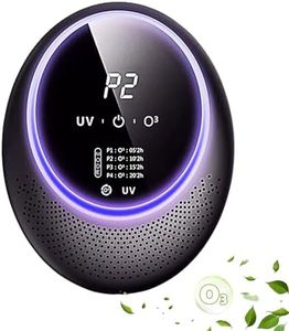 Dleason Air Purifiers for Bedroom, Air Purifiers Cleaner For Pets Allergies, Air Purifier for Dust,Ozone Machine Odor Removal for Home,Smoke,Room Deodorizer for Pets, Closet, Toilet