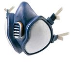 3M Maintenance Free Half Mask Respirator, FFA1P2R D Filters, 4251 - Box of 10, EN safety certified