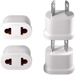 EKEFE 4 Pack US UK EU Asia Universal to AU Australia AC Power Adapter Plug Travel Converter,Adapter Plugs Allow Travel Appliances to Fit Into Foreign Outlet