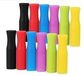 Reusable Portable Set of Silicone Straw Tips, Silicone Kit for Collection and Mixing(Color A)