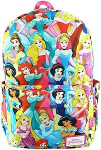 Wondapop Disney Princess 17 Backpack with Laptop Compartment, Princess Pink, 17, Daypack; Laptop Backpack